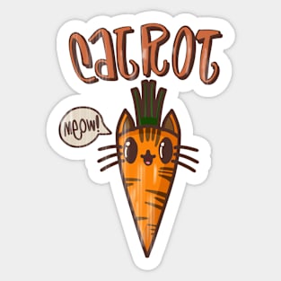 Catrot Vintage Sticker